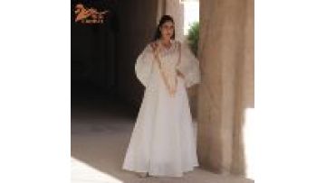 2024 Exclusive Design Abaya Dubai Eid Al-Fitr Dubai Turkish Islamic Women's Muslim Dress High Neck Luxury Abaya Dress1