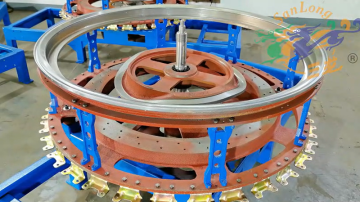 Manufacturing Focus: 4 Shuttles Circular Loom Workshop for Woven Bag Production
