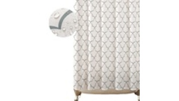 Custom Polyester Waterproof Bathroom Shower Curtain Sets for bathroom1