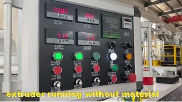 conical twin screw extruder cold start