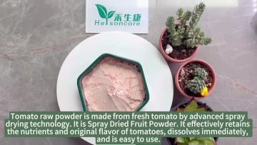 Tomato powder spray dried
