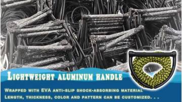 EVA handle mold pressing