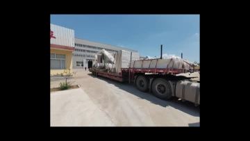 IBC ton barrel blow molding machine delivery