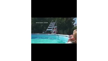 INTEX rectangular steel metal frame swimming pool indoor household bracket paddling pool clip net thickening outdoor large fish1