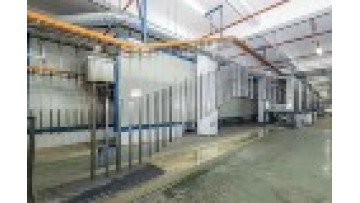 Electrostatic Aluminium powder coating oven1