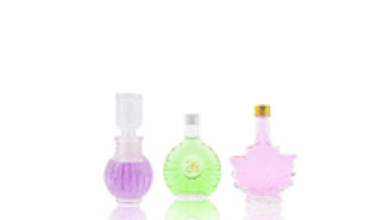 Small Clear Glass Whisky Bottle Hermetic Glass Wine Bottle with Glass Lid 50ml Wine Brandy Whisky1