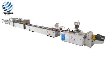 SJZ80 TWIN SCREW PVC PROFILE EXTRUSION LINE