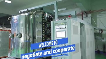 Colorful Pvd Titanium Gold Plating Machine