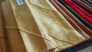 Quilted Velvet Fabric