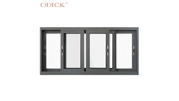 Guangdong Factory Huge Aluminum Tempered Glass Windows With Grill Sliding Window With 4 Panels1