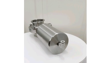 Vertical type pneumatic actuator sanitary clamp butterfly valve1