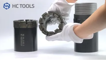 Durable Impregnated Diamond Core Drill Bits Nq Hq Bq Geological Drilling Tools1