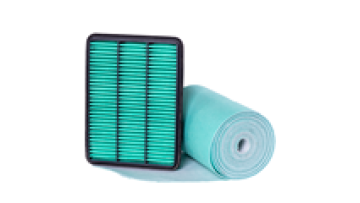 HCKT110 Hepa Filter Paper, Cabin Filter Material Cloth Specification Polyester  Fabric Felt Air Filter White1