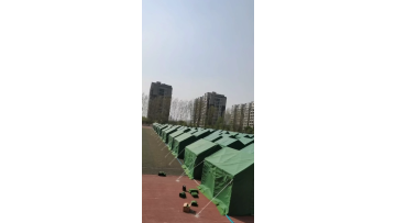 Perfect delivery of outdoor military training tent