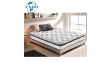 OEM/ODM Custom Single  Bed Full Size Latex Top Mattress for Hotel1