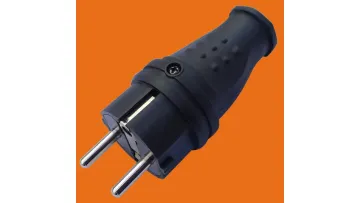 German Standard French European Standard Waterproof Extension Wiring Plug1