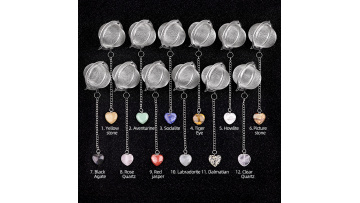 20MM Heart Pendant Charms Stainless Steel Mesh Tea Ball KC9087S-20MM