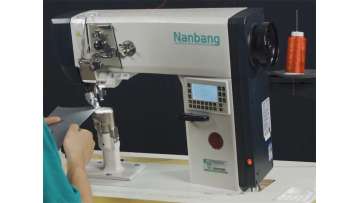 NB1369AQ-01 Stepper motor 3 functions computerized single needle roller feed sewing machine