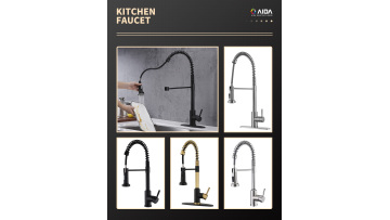 Hot Pull down kitchen faucet from Aida