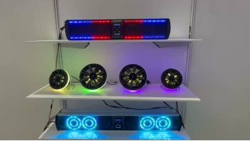 Durable golf cart speakers
