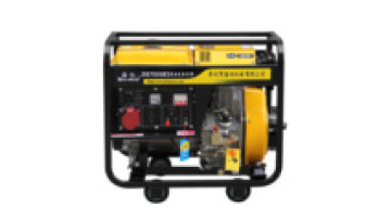 portable model open frame with wheels 5.5KW diesel generator1