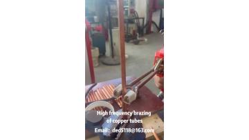 Handheld copper tube brazing