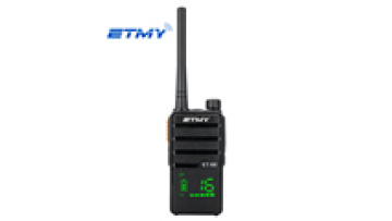 Small Size Handy Two Way Radio ETMY ET-66 2 km Range Short Range Walkie Talkie for Restaurants Waiter1