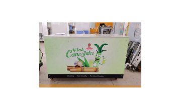 The last order for the sugarcane juice machine in 2021 is finally sold out