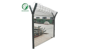South Africa 12*76mm Aperture Electric Galvanized Anti climb 358 Fence1