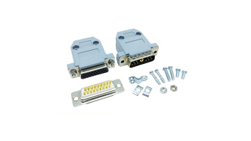 15 pin d sub connector housing