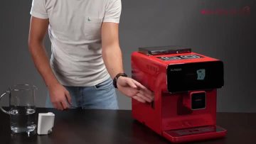 coffee machine with grinder