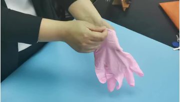 Wholesale High Quality laboratory tattoo colorful nitrile gloves1