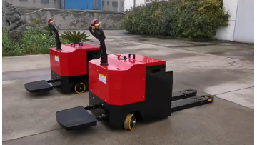 Cheap Price Battery Operated Full Automatic Electric Pallet Truck 2t Lift Mast Electric Power Lifter and Rotator Pneumatic Tyre1