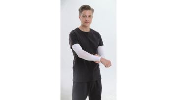 Sleeve cool ultraviolet sunscreen sports compression