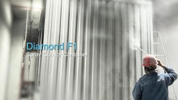 Diamond F1 Spray Gun for Container