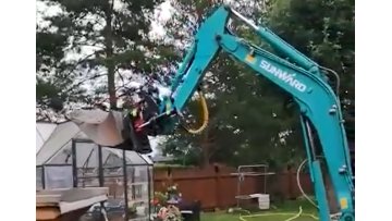 CATSU T06 Tilt Rotator Sunward Excavator 