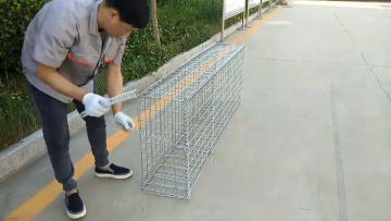 1x1x1m Welded Gabion Box Galvanized Stone Fence Gabion Basket Retaining Wall Welded Gabion Wall1