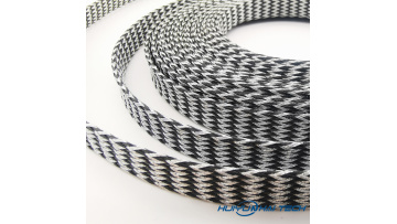 Customized woven mesh pipes with different pattern