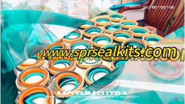 Excavator oil cylinder dustproof seals