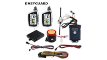 EasyGuard 2 Way Alarm System for Motorcycles with Remote Start and Keyless Entry1