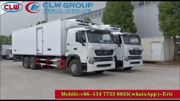 HOWO 6X4 20tons Refrigeration Reefer Van Truck