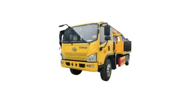 5.6m FAW Wrecker with Crane for Heavy Duty Use1