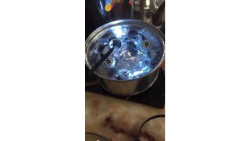 LED Flexible Mesh ScreenTest in boiled water