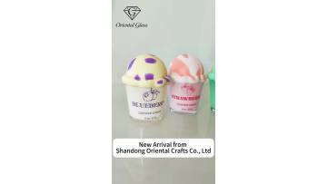 Cute Ice‑Cream Shaped Scented Candle Jars