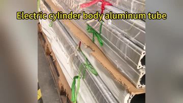 Electric cylinder body aluminum tubing