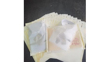 Transparent paper bag making machine