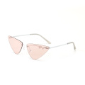 7044 Custom logo clear uv400 trendy fashion shades sunglasses for women