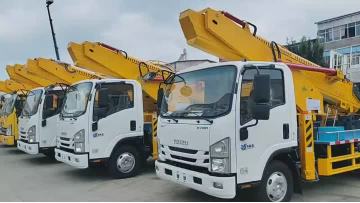 Isuzu 33m high altitude work vehicle