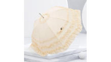 European Style 3-Layer Lace Cosplay Lolita Parasol - Wholesale Umbrellas1