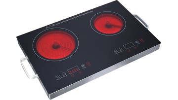 Double Ceramic Cooker with Sense Touch